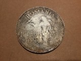moneda 100000 lei anul 1946 fals de epoca !