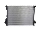 Radiator apa Ford Mustang 2005-2014, 4.6 V8, 4.0 V6, 5.0 V8, 3.7 V6, 613x493x25mm, AC: +/-, fagure brazat, OE 4R3Z8005CA, Koyorad