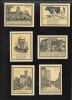 Set Notgeld 3 x 50 + 3 x 75 pf Lenzen, Europa