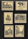 Set Notgeld 3 x 50 + 3 x 75 pf Lenzen, Europa