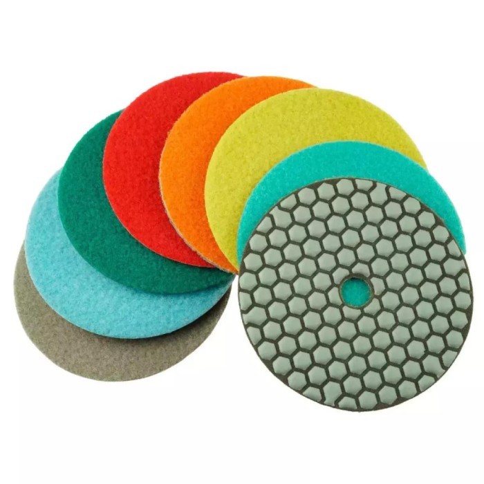 Disc pentru polizat gr.0100 diamentat, d. 100Mm, lucru in mediu uscat