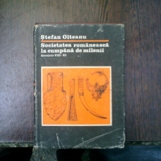 Societatea romaneasca la cumpana de milenii secolele VIII-XI - Stefan Olteanu