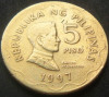 Moneda 5 PISO - FILIPINE, anul 1997 * cod 1875, Asia