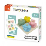 Joc de logica, Igroteco, Sortator din lemn, Geosorter