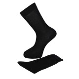 Sosete adulti, tratate antimicotic, bumbac pieptanat, negru, marimea 39 - 41
