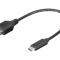 Cablu OTG USB 3.0 USB-C 0.2m Negru 5Gbps