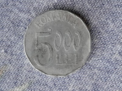 5000 lei 2002 - ROM&amp;Acirc;NIA foto