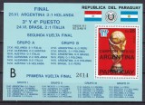 Paraguay 1978 sport fotbal MI bl. 329 MNH