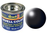 Negru mat matasos RAL 9005, vopsea email 14 ml