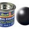 Negru mat matasos RAL 9005, vopsea email 14 ml