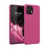 Husa pentru Xiaomi Mi 11 Lite 5G, Silicon, Roz, 54726.213, kwmobile, Carcasa