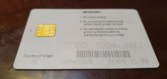 Pentru colectionari, card plastic Telekom foto