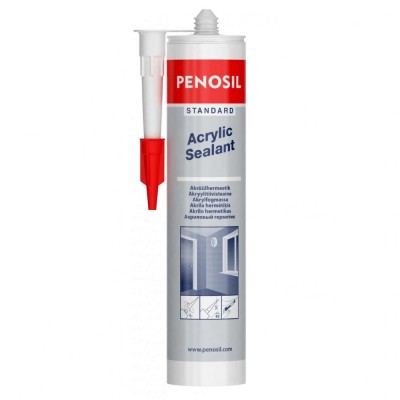 Silicon acrilic Standard Acrylic, 280ml, alb, Penosil foto