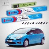 Cumpara ieftin Ștergătoare Citro&euml;n C4 Picasso Gen 1 (UD) MPV 2007-2008 | Set Față și Spate Flat Premium &ndash; TeamCar&reg;