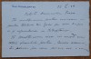 Scrisoare a Maresalului Alexandru Averescu catre Petru Groza, 1929