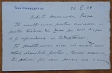 Scrisoare a Maresalului Alexandru Averescu catre Petru Groza, 1929