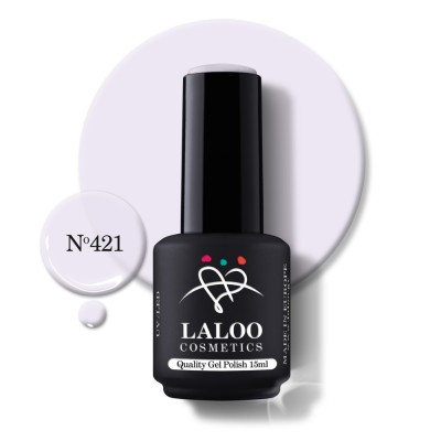 &amp;Nu;&amp;omicron;.421 Ice purple French | Laloo gel polish 15ml foto