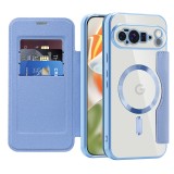 Husa Google Pixel 10 Pro XL Asteroid GSM SmartMag Book Case, bleu