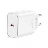 Incarcator Retea XO Design CE32, 20W, 3A, 1 x USB-C, Alb