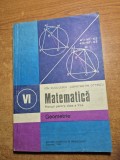 manual de matematica - geometrie - pentru clasa a 6-a - din anul 1982
