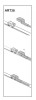 Stergator parbriz sofer OPEL COMBO (X12)02 2012,z COD:ART38 24