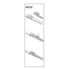 Stergator parbriz sofer SKODA SUPERB 03 2008,z COD:ART38 24