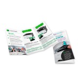 Pliant A4 tipar policromie fa/verso, DCM 170 g/mp, 1 big, faltuire A5