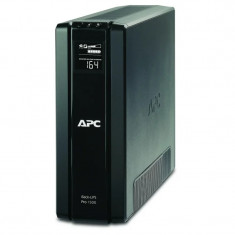 UPS APC &quot; Back-UPS RS&quot; Line Int. cu management tower 1500VA/865W AVR Schuko x 4 1 x baterie APCRBC124 display LCD back-up 11 - 20 min. &quot