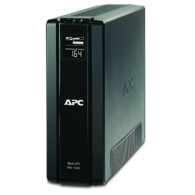 UPS APC &amp;amp;quot; Back-UPS RS&amp;amp;quot; Line Int. cu management tower 1500VA/865W AVR Schuko x 4 1 x baterie APCRBC124 display LCD back-up 11 - 20 min. &amp;amp;quot foto