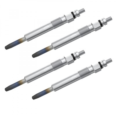 Set 4 bujii incandescente Bosch pentru Ford C-Max, Fiesta, Focus, Galaxy, Mondeo, S-max, Tourneo, Transit foto