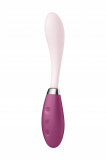 Multi Vibrator G-Spot Flex 3, 12 Moduri Vibratii, Silicon, USB, Rosu, 19.5 cm