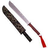 Cumpara ieftin Sabie de vanatoare DEPOX&reg;, Lords Blade, maner lemn, 69 cm, teaca inclusa