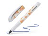 Roller Schneider Voice 2024, Albastru Regal, Corp Plastic, Grip Ergonomic, Varf Otel Inoxidabil, Rezerve Cerneala, Stangaci/Dreptaci