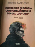 Sorin M. Radulescu - Sociologia si istoria comportamentului sexual deviant, 1996, Nemira