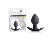 Cumpara ieftin Dop Anal Cu Extra Greutate Under Night Tumbler II, Cenusiu, 8 cm