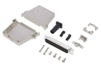 Conector D-Sub 37 pini tată drept foto