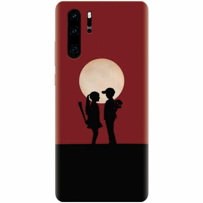 Husa silicon pentru Huawei P30 Pro, Boy Girl Love Story foto