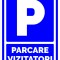 Indicator parcare vizitatori