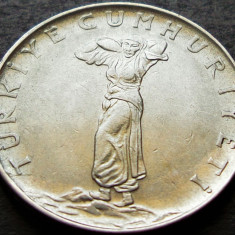Moneda 25 KURUS - TURCIA, anul 1965 *cod 1102
