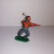bnk jc Figurina de plastic - indian - Hong Kong copie Timpo