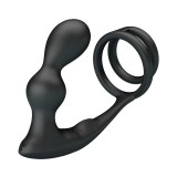 Mr Play-Dop Anal Vibrator cu Inel pentru Penis