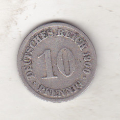 bnk mnd Germania 10 pfennig 1900 D