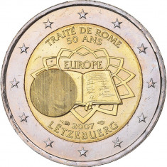 Luxemburg 2 Euro 2007 - Henri I (Treaty of Rome) KM-94 UNC !!!