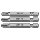 Cumpara ieftin Set 3 biti 1/4 PH 3x50mm Sthor 65458