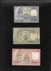 Set Nepal 1 + 2 + 5 rupii rupees, Asia