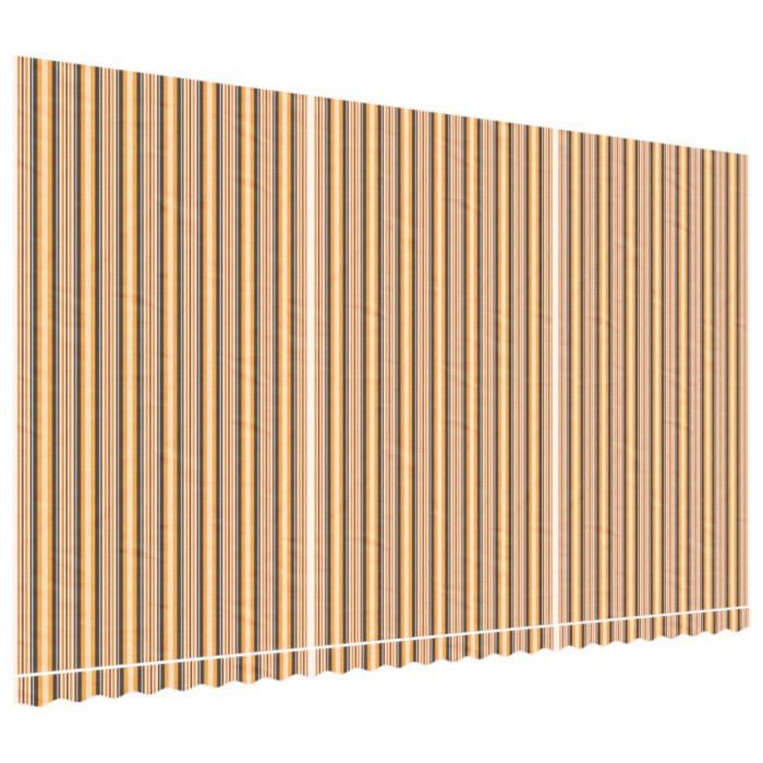 Panza de rezerva copertina, dungi multicolore, 6x3,5 m