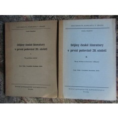 Dějiny česk&eacute; literatury v prvn&iacute; polovině 20. stolet&iacute; 2VOL AUTOGRAF - LIMBA CEHA