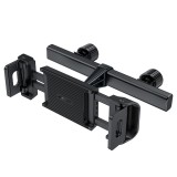 Suport auto pentru tetiera, adjustable, folding clamp arm, 4.7-12.9&quot; - acefast - black