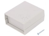 Carcasă ABS Gri cu Panou 67x74x36mm, KRADEX