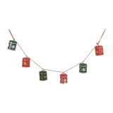Cumpara ieftin Ghirlanda Craciun clopotei metal multicolor 150x12x17 cm
